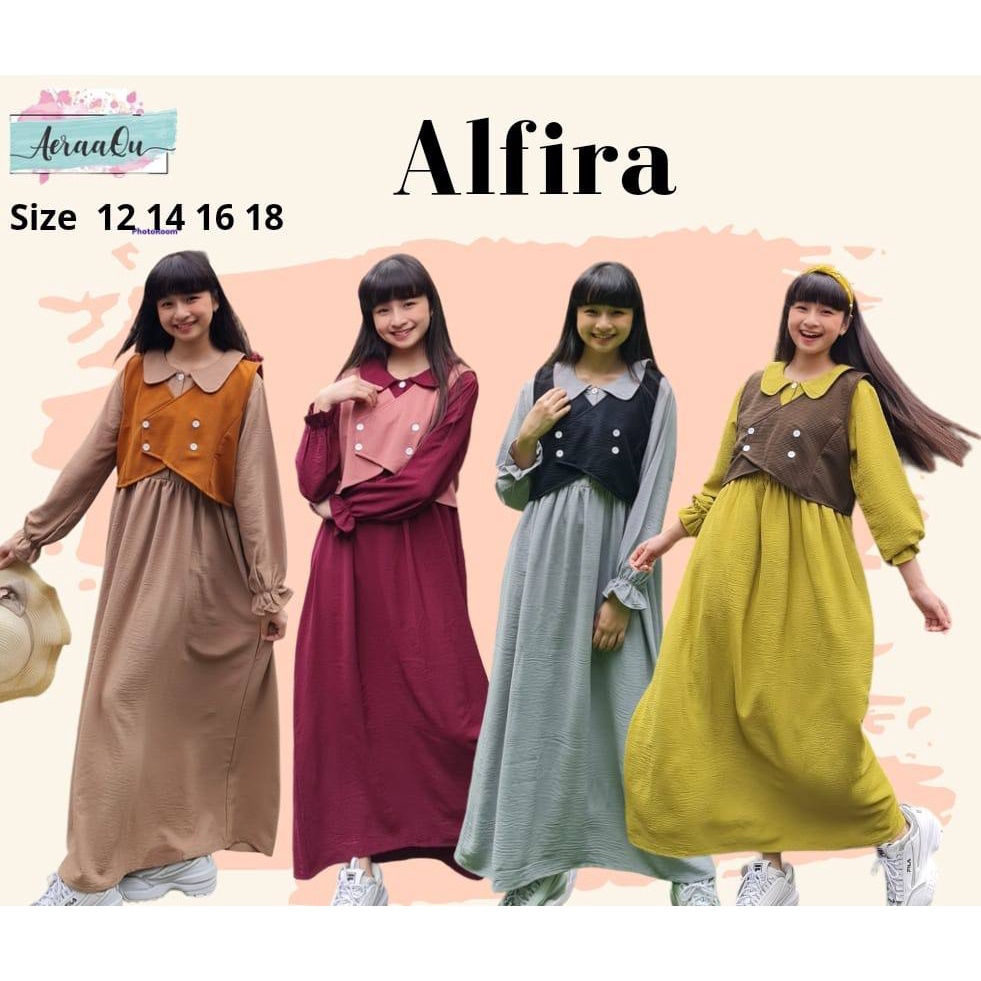 Dress anak Alfiraa Aeraaqu