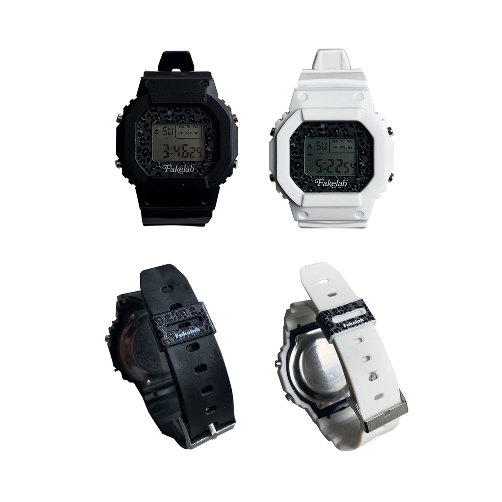 Fakelab Digital Watch Fakelab Leopard Series / Jam Tangan