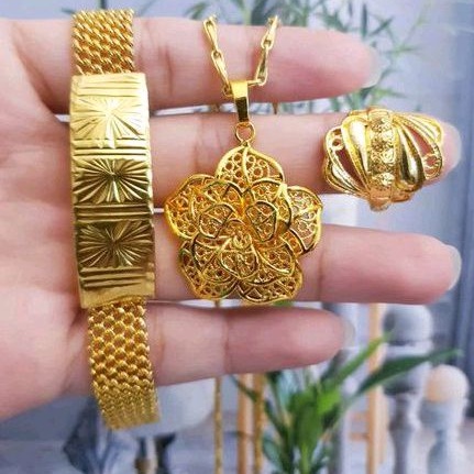 Set Lapis Emas 24k full set 739