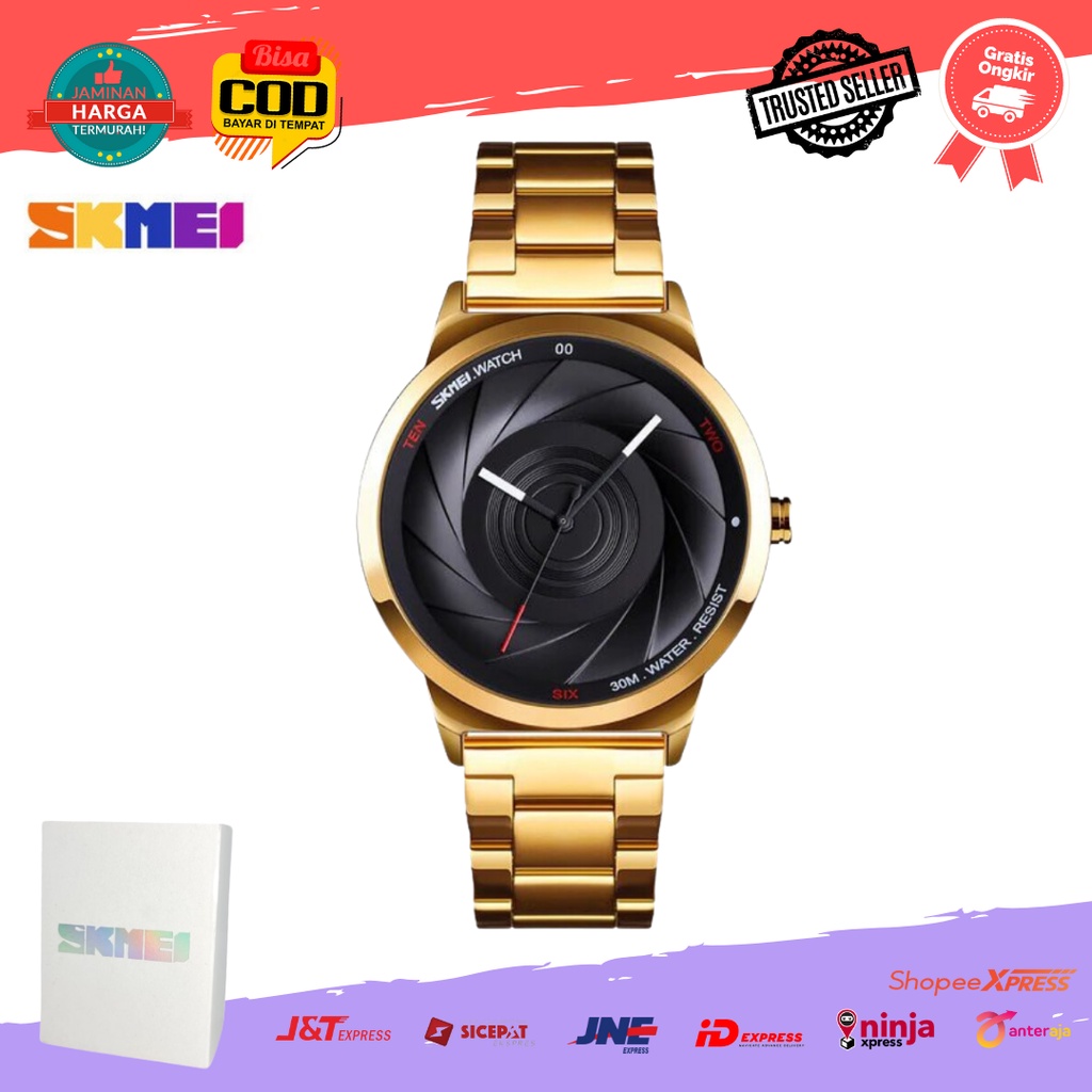 [COD] Jam Tangan Analog SKMEI SK9210 / SK 9210/ SK-9210 Water Resist / Tahan Air