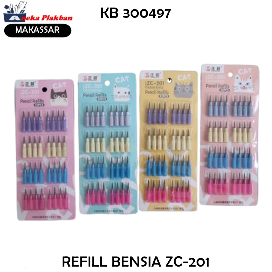 

REFILL BENSIA ZC-201 / ISI PENSIL CABUT-CABUT