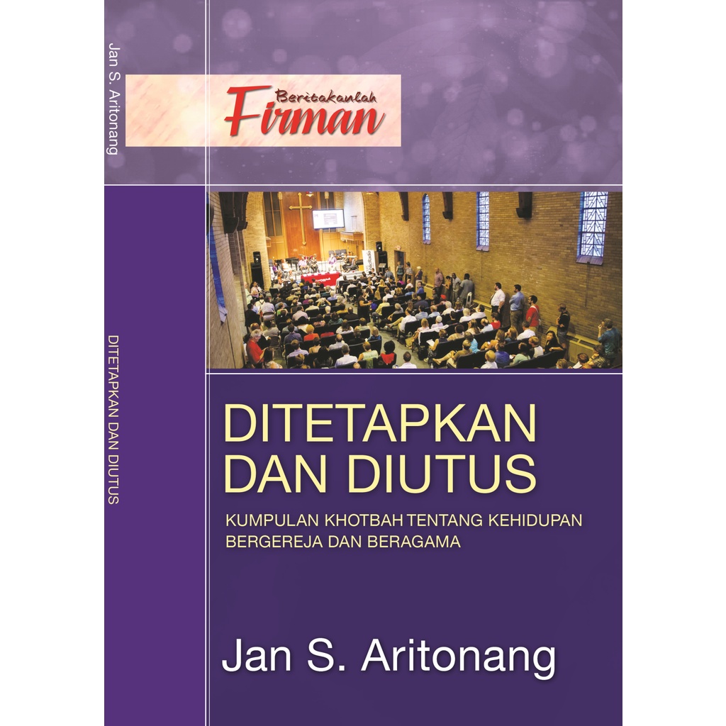DITETAPKAN DAN DIUTUS- JAN ARITONANG- BPK Gunung Mulia