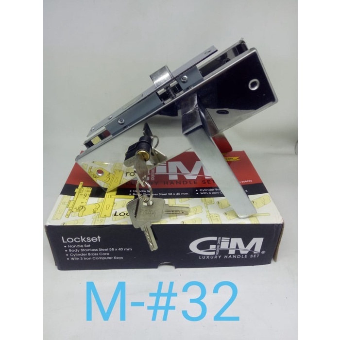 Terlaris Gagang Pintu Set / Handle Pintu Set / Kunci Pintu Set 20Cm