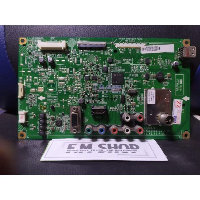 Mesin TV LG 32CS410-TB - Mobo MB Mainboard TV LG 32CS410 TB