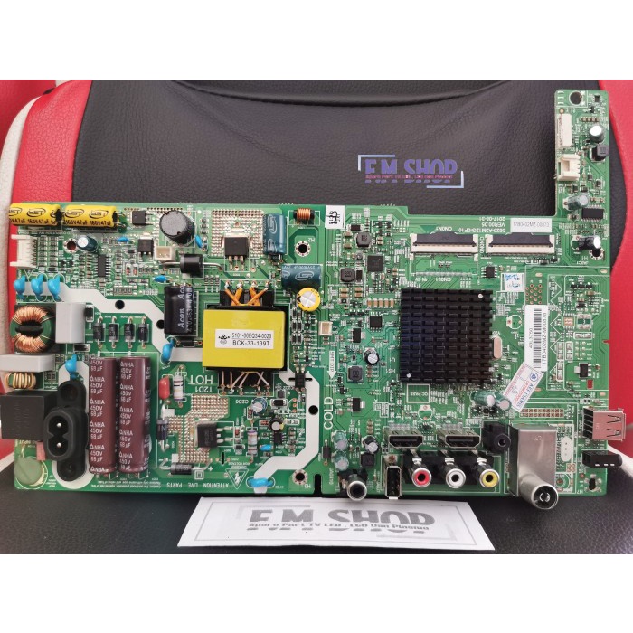 Mesin TV Toshiba 43L3750VJ - Mobo MB Mainboard TV 43L3750 VJ