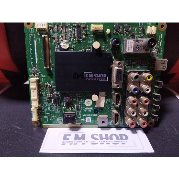Mesin TV Toshiba 32PU200EJ - Mobo MB Mainboard TV 32PU200 EJ
