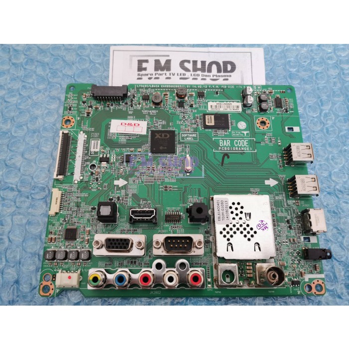 Mesin TV LG 32LY340C-TA - Mobo MB Mainboard TV LG 32LY340 C