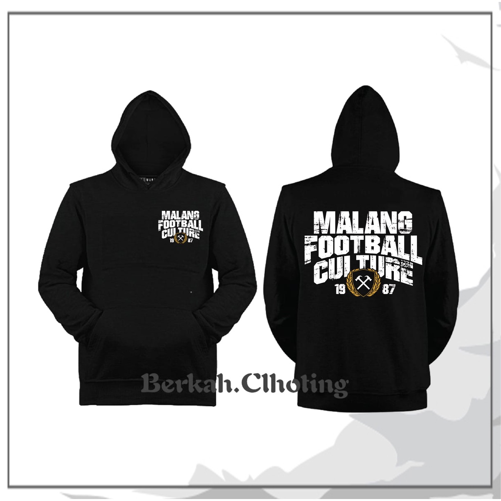Hoodie Jaket Malang Football Culture 1987