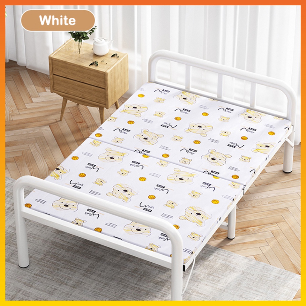 Ranjang Lipat Kasur Lipat Ranjang Besi 75 &amp; 100cm Folding Bed Portable