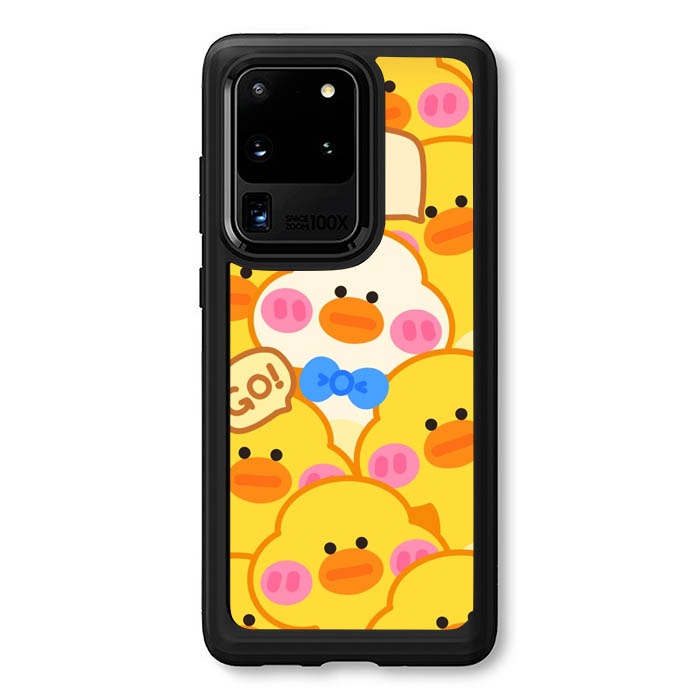 Hardcase Casing Samsung Galaxy S20 S10 S9 S8 S7 Plus FE Ultra 5G Lite E Edge Duck Cute AB1394 Case C