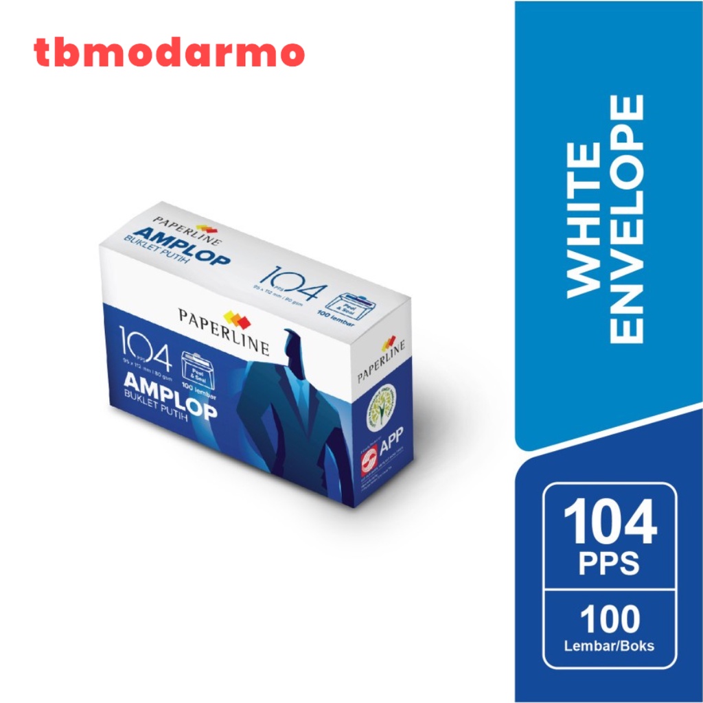 

TBMO AMPLOP PAPERLINE 104 PPS