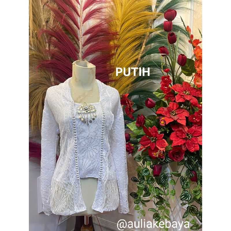 kebaya kutubaru mutiara