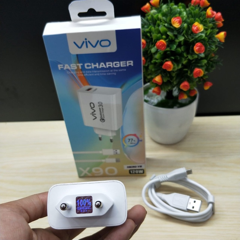 Charger Vivo X90 Micro Type C Batok Berat SuperVooc Fastcharging Charger Vivo Terbaru terpopuler murah lebay BY SMOLL