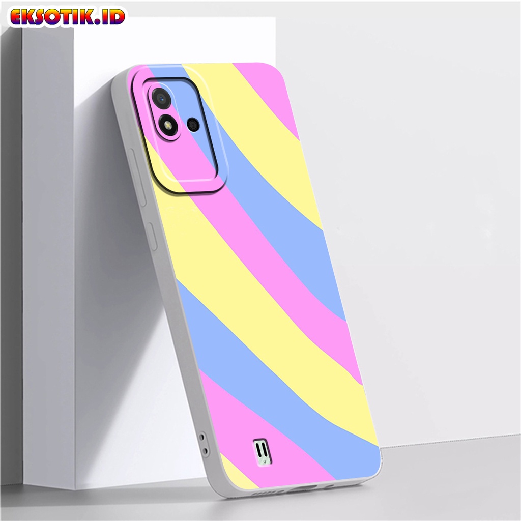 Case REALME NARZO 50i- Eksotik.id - Casing REALME NARZO 50i - Case RAINBOW - Skin Handphone - Siliko
