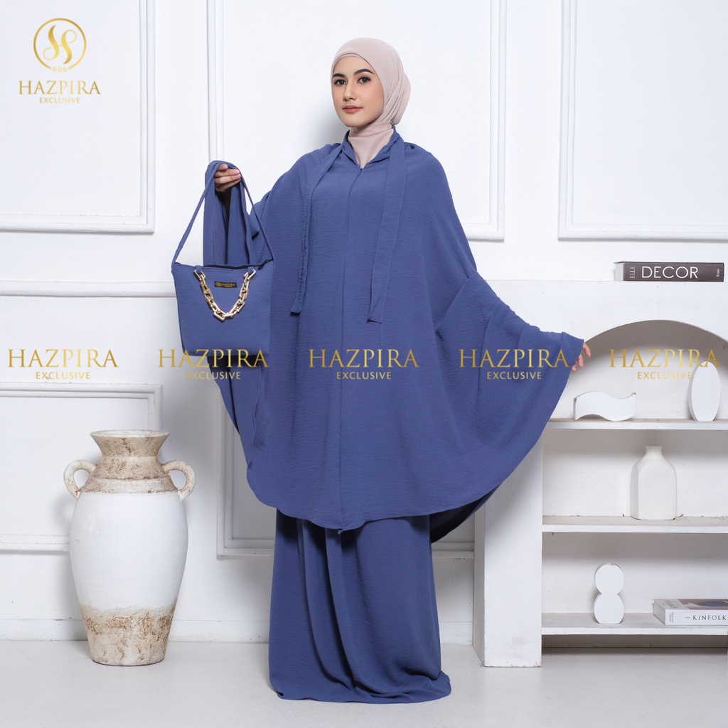 Mukena Dewasa 3In1 Airflow Cringkle Lesty Premium