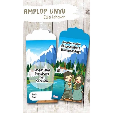 AMPLOP 1 PACK ISI 10 / AMPLOP LEBARAN / AMPLOP LEBARAN IDUL FITRI  / AMPLOP ANGPAO LEBARAN BESAR / AMPLOP MURAH