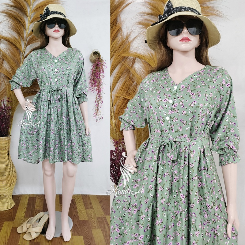 Kiandra - Dress Monica Kancing