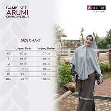 ARUMI CHARCOAL || AULIA SET GAMIS