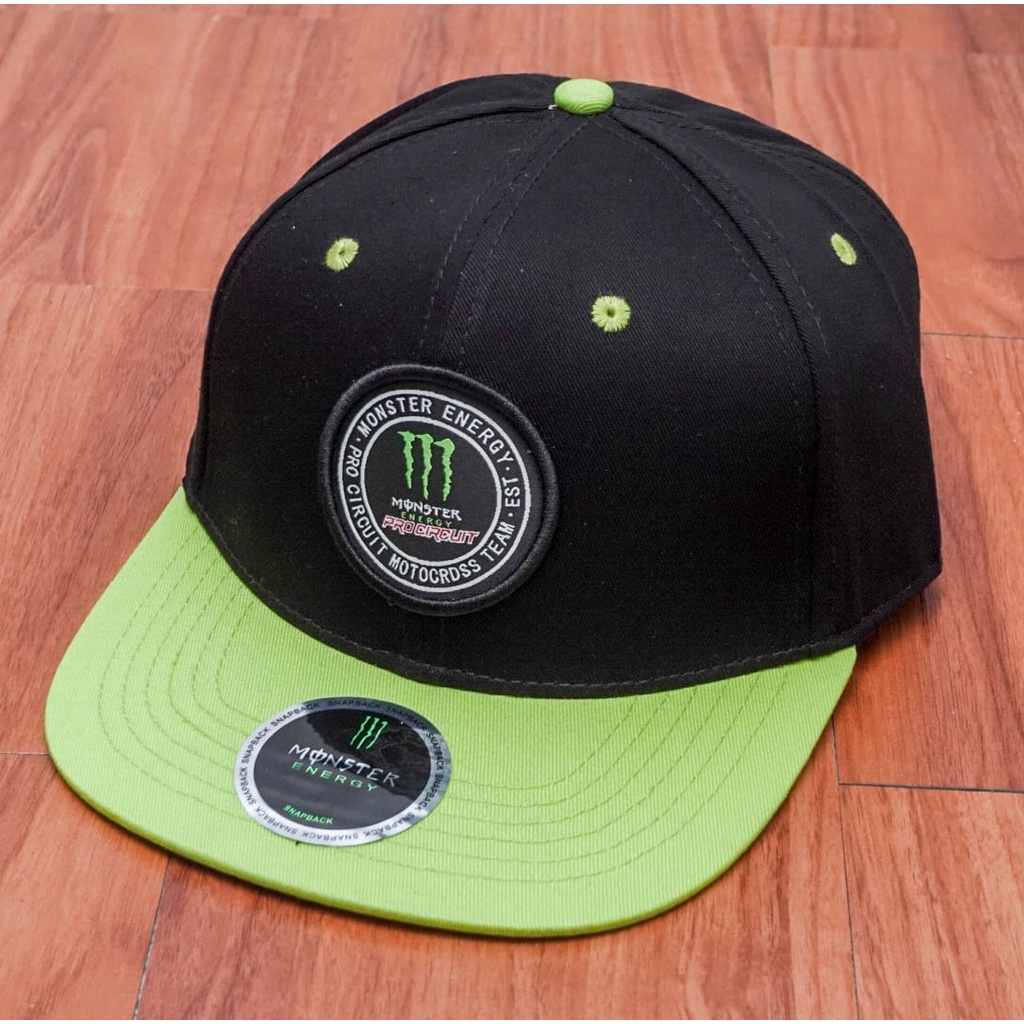 Topi Monster Snapback Pria Import Mirror Original