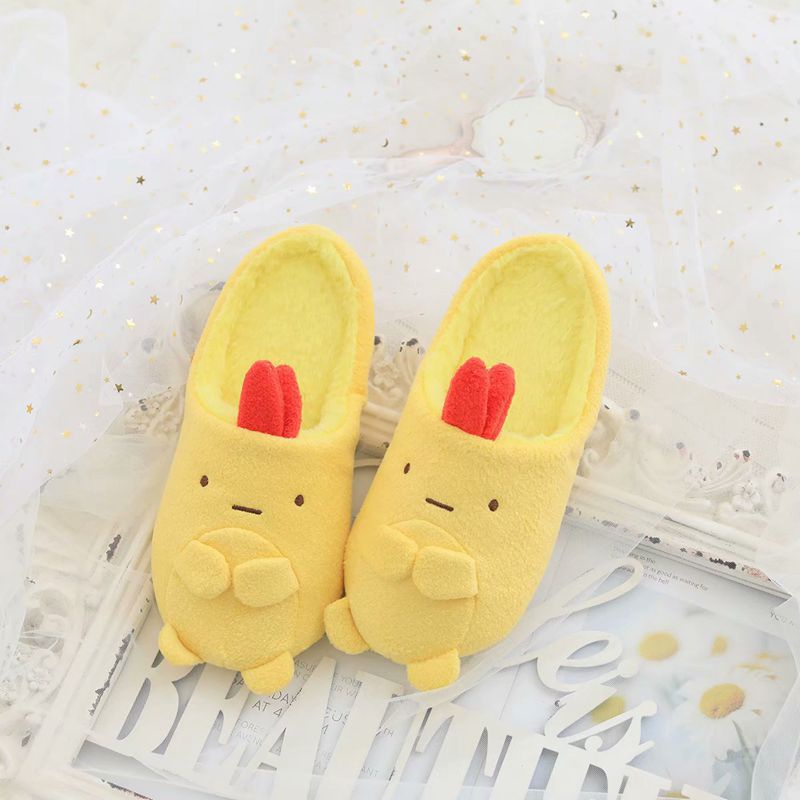 SANDAL RUMAH SUMIKKO GURASHI SHIROKUMA TONKATSU PENGUIN EBI FRY TOKAGE NEKO SEPATU KAMAR LUCU