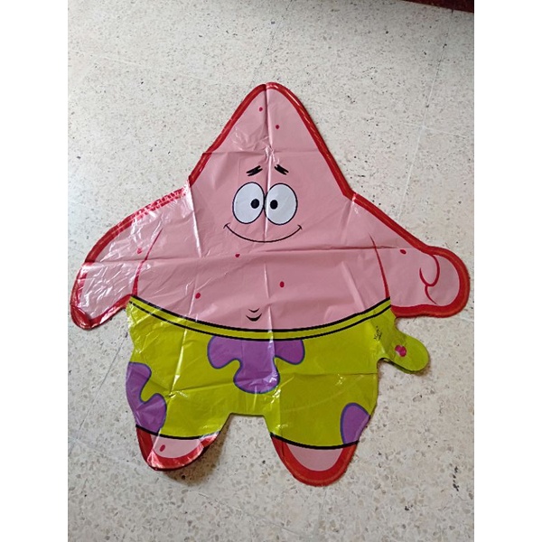 foil balon karakter patrick/ foil spongebob