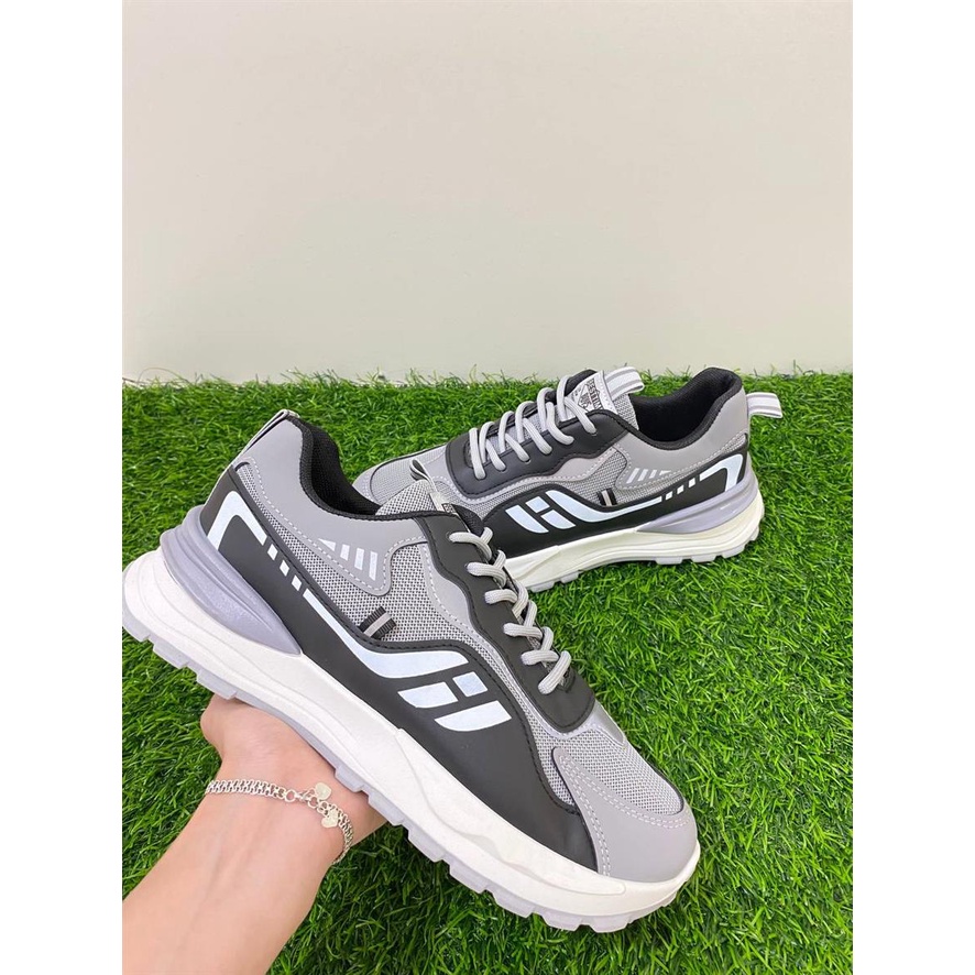 [OOS] Sepatu Sneakers Pria Fashion Trendy Warna Cakep Kualitas Buat OOTD Kualitas Import Premium -355