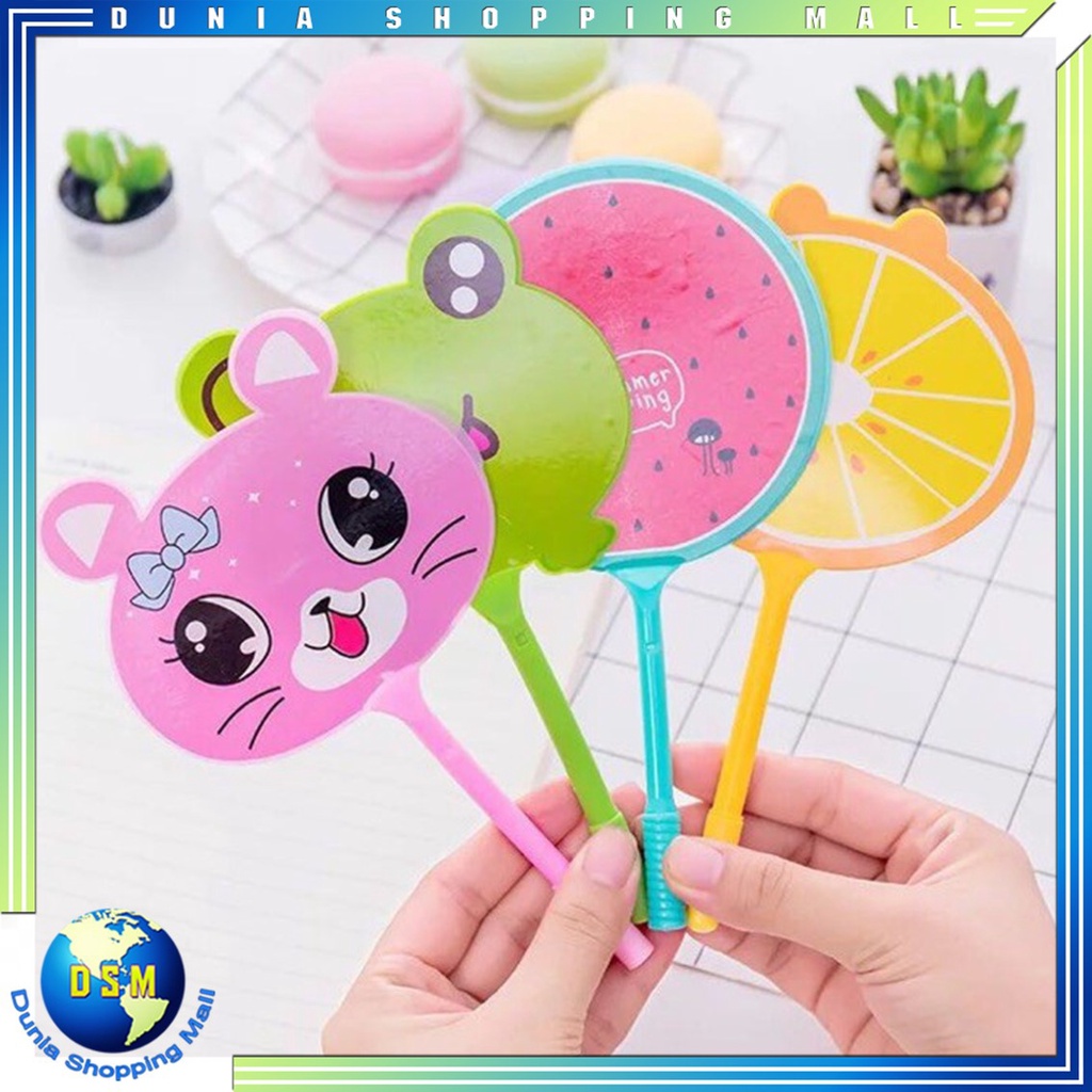 

DSM Pena Kipas Lucu Animal dan Buah Pulpen Kipas Karakter