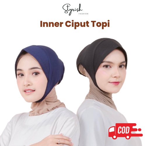 Ciput Pet Premium/Inner Kerudung/Ciput Antem/Naura Inner Ciput Topi