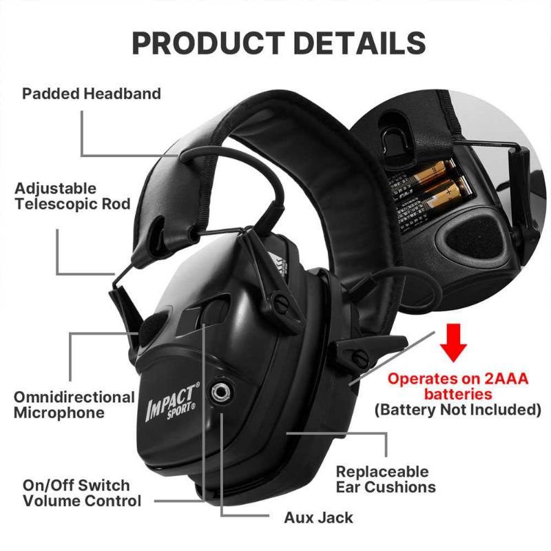 Howard Leight Penutup Telinga Earmuff Headphone Taktis for Shooting - R-01526