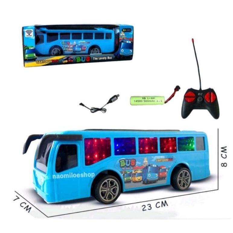 Free Ongkir RC Tayo 1 : 18 Mainan Bus Remote Control Radio Control BUS Tayo RC