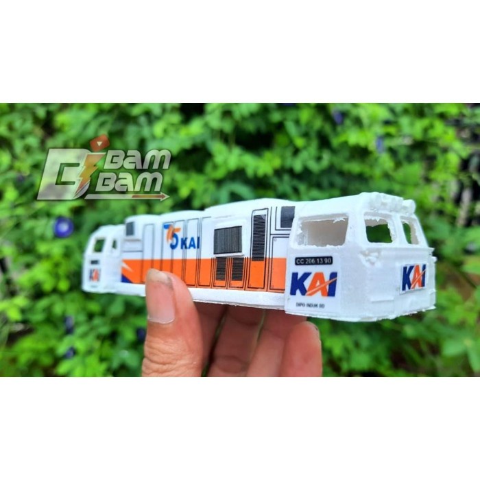 HOT SALE MAINAN KERETA API INDONESIA / COVER LOKOMOTIF CC06 UNTUK RAILKING - TERMURAH