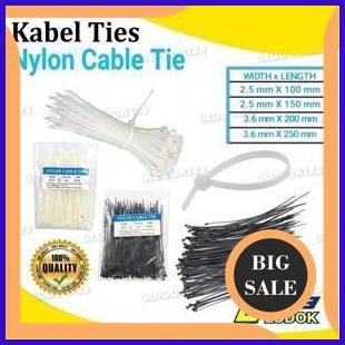

Kabel Cable Ties Tis Pengikat Plastik Dasi Tali Sabuk Serut 10 15cm accessories 29M4R23