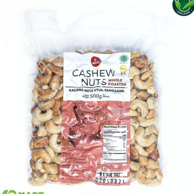 

Cashew Nuts Whole Roasted / Kacang Mete Panggang Timur Rasa Yesicamart