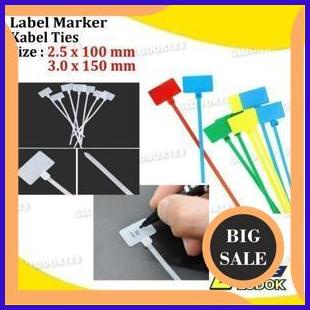 

Kabel Tis Tie Ties Cable Label Maker Marker Name Tag Label Pengikat perkakas 29M4R23