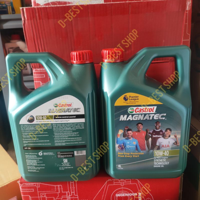 Oli Castrol Magnatec 10w/40 SN/CF - 4 liter