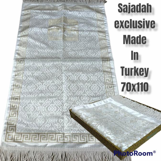 sajadah premium Exclusive Aydin genova Made in turkey motif timbul