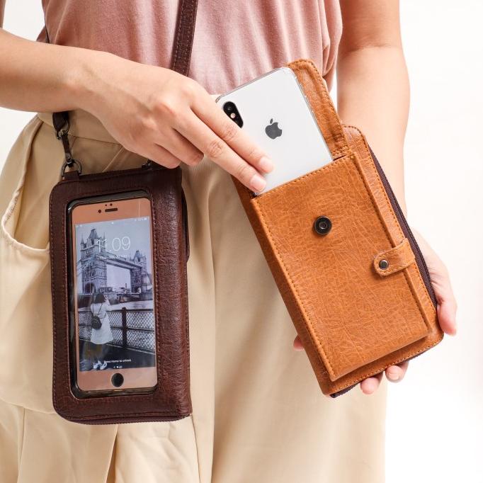 PREMIUM tas hp selempang wanita rinjani series by vcode ORI