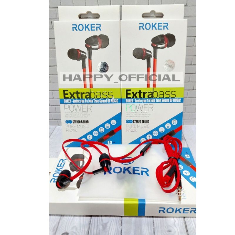 Hf Headset ROKER RK20k Power Extra Bass