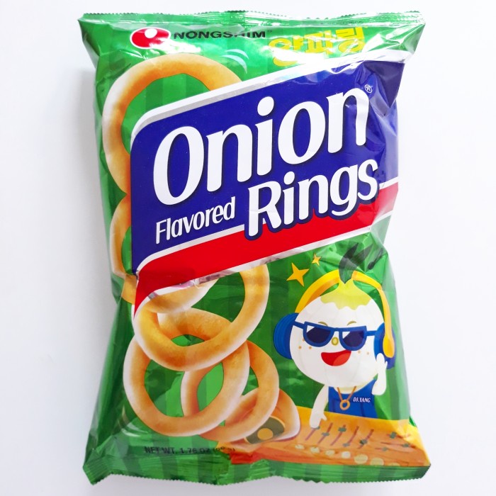 

Best Seller Nongshim Onion Flavored Rings / Keripik Rasa Onion Ring / Snack Import