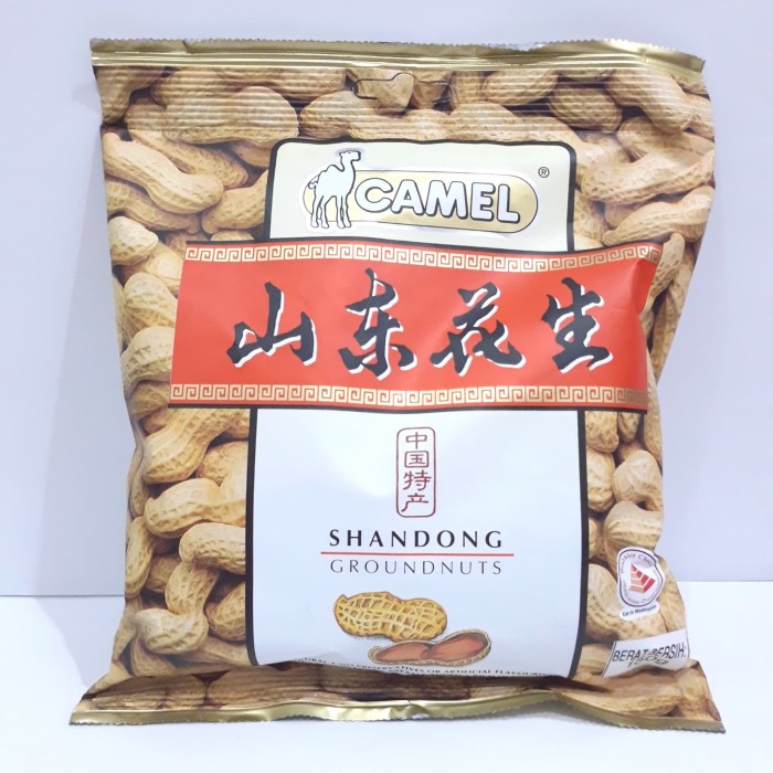 

Best Seller Camel Shandong Groundnuts 150Gr / Kacang Kulit Shandong / Snack Import