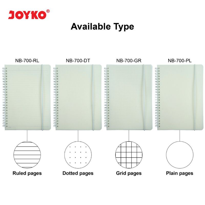 

BUKU CATATAN/DIARY AGENDA/NOTEBOOK JOYKO NB-700