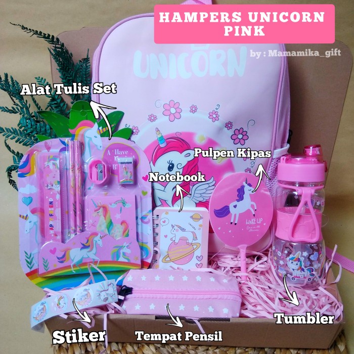 Terlaris Hampers Anak Unicorn /Kado Ulang Tahun Anak Perempuan Tk Sd