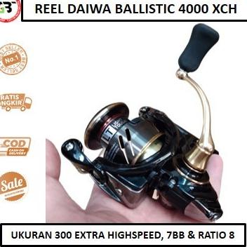 reel daiwa ballistic made in japan 4000 cxh Ringan Kuat