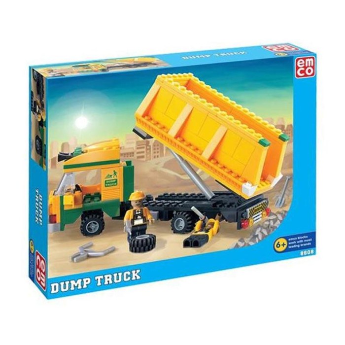 HOT SALE MURAH EMCO BRIX DUMP TRUCK 8808 SERBAGUNA TERLARIS