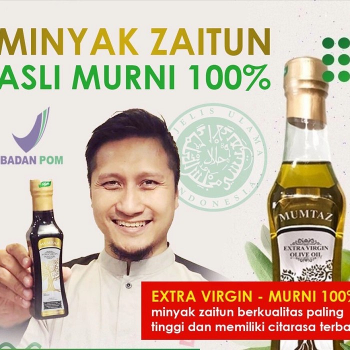 Terlaris Minyak Zaitun Mumtaz 175Ml Original