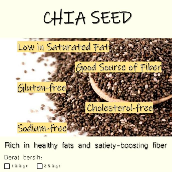 

TERBARU CHIA SEED ORGANIK 100GR