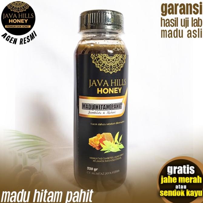 

Madu Hitam Pahit Herbal Javahills Java Hills Honey 330Gr Redthiny