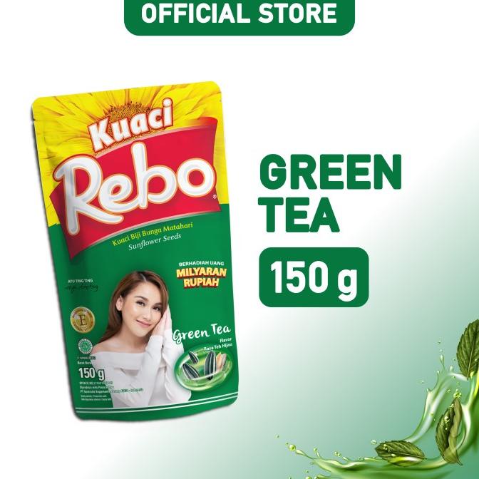 

PRODUK REBO KUACI RASA GREEN TEA 150 GRAM - CEMILAN BIJI BUNGA MATAHARI