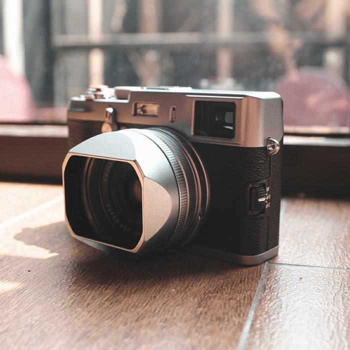 Terlaris Lens Hood Cotta Fujifilm X100 Series & X70