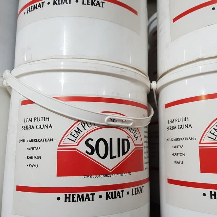 

Lem putih serbaguna Solid / so8800 UK berat +- 4kg - 4.5 Kg